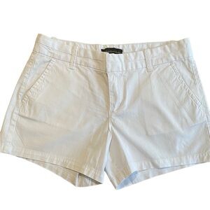 CALVIN KLEIN Jeans White Shorts Size 8 Medium